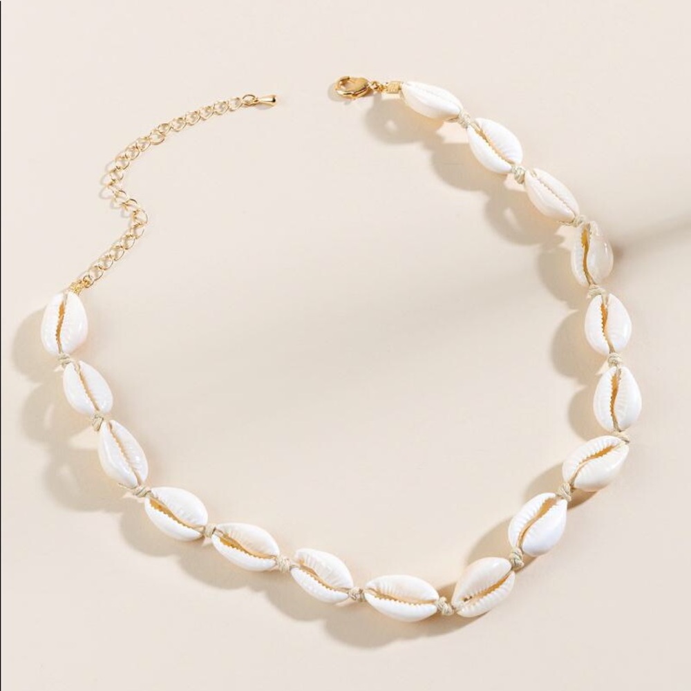 🐚 puka seashell shell vsco choker necklace 🐚 - Picture 2 of 2